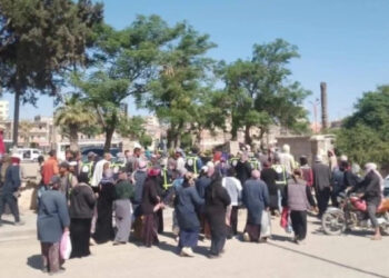 Raqqa’da işçiler greve başladı