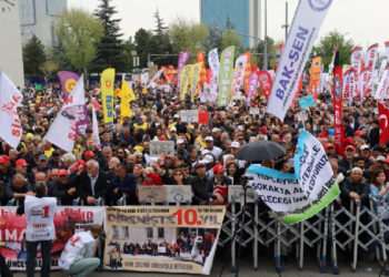 Emekçilerin ortak mesajında ‘Barış ve demokratik toplum’ vurgusu