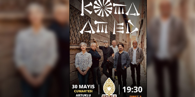 Koma Amed Mêrdîn’de konser verecek Koma Amed Mêrdîn’de konser verecek