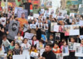 Kuzey ve Doğu Suriye kentlerinde tutsaklar için protesto