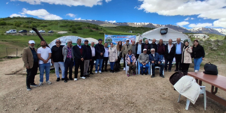 Çevre ve inanç dernekleri JES nöbetinde Çevre ve inanç dernekleri JES nöbetinde