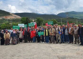 Tokat’ta taş ocağı tepkisi