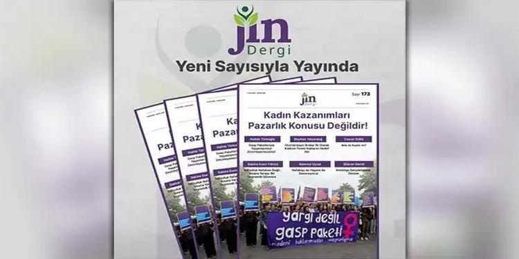 Jin Dergi’nin 173’üncü sayısı çıktı Jin Dergi’nin 173’üncü sayısı çıktı