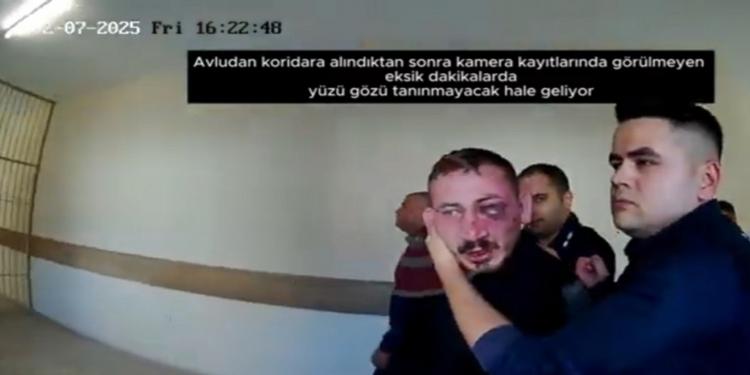 Akhisar Cezaevindeki işkence iddiasına dair yeni görüntüler paylaşıldı Akhisar Cezaevindeki işkence iddiasına dair yeni görüntüler paylaşıldı