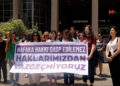 Hukukçulardan nafaka hakkı için adliye önünde eylem