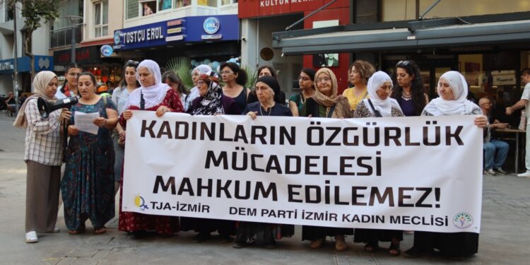 Ayşe Gökkan için açıklama: Kadınların özgürlük mücadelesi mahkum edilemez Ayşe Gökkan için açıklama: Kadınların özgürlük mücadelesi mahkum edilemez
