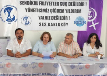 Çiğdem Yıldırım’ın tutuklanmasına tepki: Sendikal faaliyet suç sayılıyor