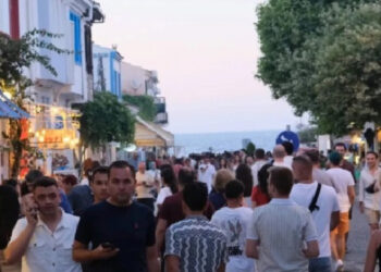 Bozcaada’da trafik düzenlemesi