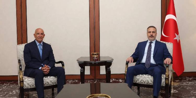Fidan ve Barrack Ankara’da görüştü Fidan ve Barrack Ankara’da görüştü