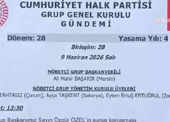 CHP Grubu’ndan Meclis Başkanlığı’na başvuru