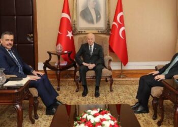 Gürlek ve Çiftçi’den Bahçeli’yi ziyaret