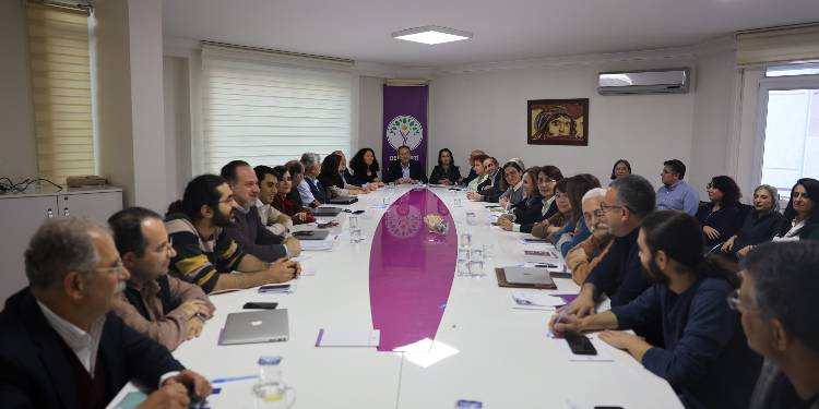 DEM Parti MYK toplandı DEM Parti MYK toplandı