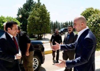 Ereci ve Talabani görüştü Ereci ve Talabani görüştü