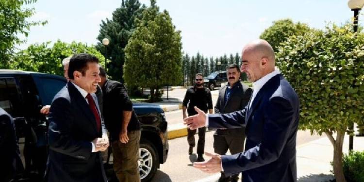 Ereci ve Talabani görüştü Ereci ve Talabani görüştü