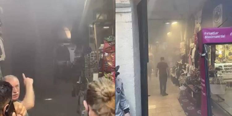 İstanbul Kapalıçarşı’da yangın İstanbul Kapalıçarşı’da yangın