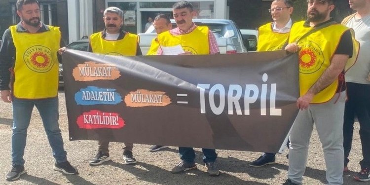 Qers’te mülakat protestosu Qers’te mülakat protestosu