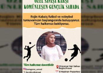 Rojin Kabaiş Futbol-Voleybol turnuvası başlıyor