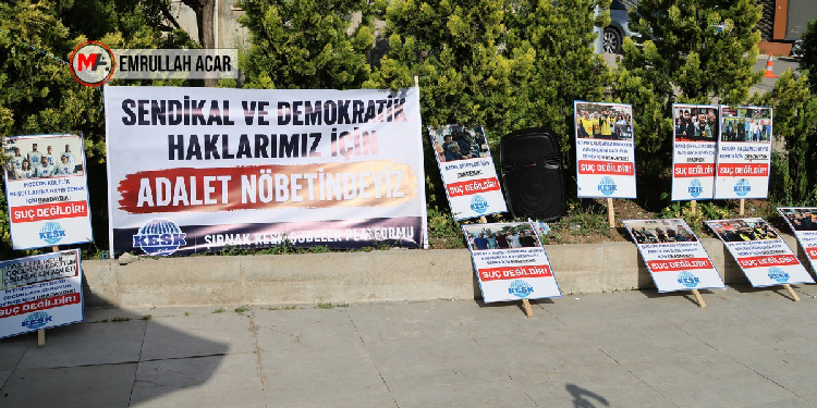 Nöbetleri birleştirdiler: Adalet ve barış talepleri ortaktır Nöbetleri birleştirdiler: Adalet ve barış talepleri ortaktır