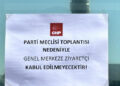 CHP Genel Merkezi’ne ziyaretçi yasağı CHP Genel Merkezi’ne ziyaretçi yasağı