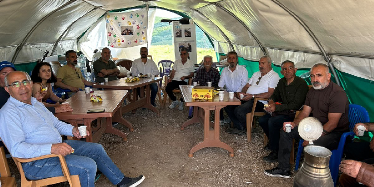 JES’e karşı direniş çadırda ve sanal medyada sürüyor JES’e karşı direniş çadırda ve sanal medyada sürüyor