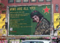 Almanya’da YPJ afişine polisten sansür