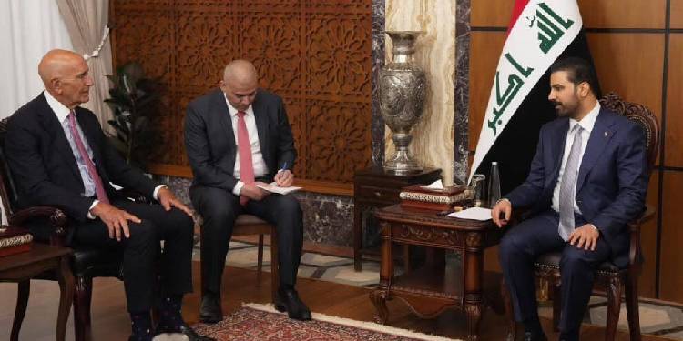 Tom Barrack, Irak Başbakanı ile görüştü Tom Barrack, Irak Başbakanı ile görüştü