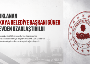 Çankaya Belediye Başkanı Hüseyin Can Güner görevden uzaklaştırıldı Çankaya Belediye Başkanı Hüseyin Can Güner görevden uzaklaştırıldı