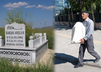 Oğlunun kemiklerini kutuda almıştı: Barış olsun istiyoruz