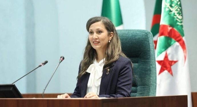 Cezayir Meclisi’nde ilk kadın başkan