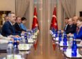 Dışişleri Bakanı Fidan Ankara’da ABD’li senatörleri kabul etti
