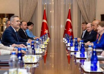 Dışişleri Bakanı Fidan Ankara’da ABD’li senatörleri kabul etti Dışişleri Bakanı Fidan Ankara’da ABD’li senatörleri kabul etti