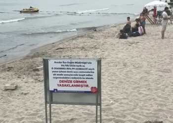 Avcılar’da denize girmek yasaklandı