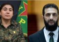 YPJ Komutanlık üyesi Newroz Ehmed, Şara ile görüştü YPJ Komutanlık üyesi Newroz Ehmed, Şara ile görüştü