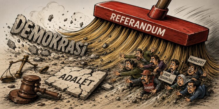 Yeni anayasa ve referandum tartışması: Baskı altındaki sandık meşruiyet üretmez