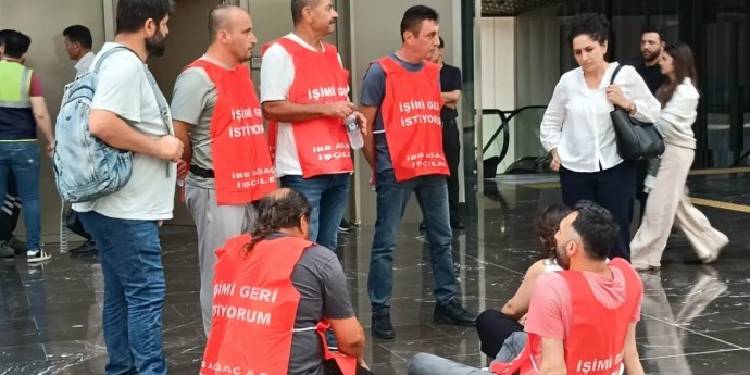İBB’nin işten çıkardığı işçiler 10 gündür açlık grevinde İBB’nin işten çıkardığı işçiler 10 gündür açlık grevinde