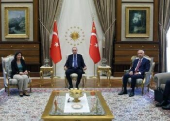 İmralı Heyeti Erdoğan’la 1 saat 40 dakika görüştü İmralı Heyeti Erdoğan’la 1 saat 40 dakika görüştü