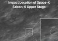 SpaceX roketinin Ay’a çarpmasının ilk fotoğrafı yayınlandı SpaceX roketinin Ay’a çarpmasının ilk fotoğrafı yayınlandı
