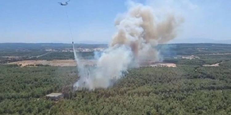Kaz Dağları’nda yangın Kaz Dağları’nda yangın