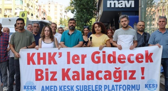 KESK’ten 172’nci haftada ihraçlar için çağrı: Amasız fakatsız görevlerine iade edilmelidir