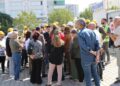 Şehir Hastanesi’nde kıyımı: 90 işçi işten çıkarıldı.İşçiler eylemde Şehir Hastanesi’nde kıyımı: 90 işçi işten çıkarıldı.İşçiler eylemde