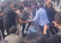 Çağlayan Adliyesi’nde okutulmayan basın açıklaması paylaşıldı Çağlayan Adliyesi’nde okutulmayan basın açıklaması paylaşıldı