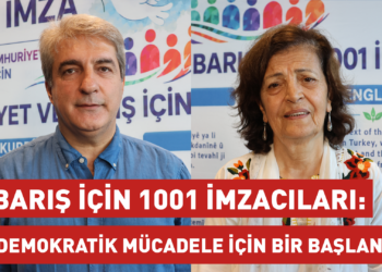 Barış için 1001 imzacıları: “Süreç için hukuki düzenlemeler ve Öcalan’ın koşulları düzenlenmeli” Barış için 1001 imzacıları: “Süreç için hukuki düzenlemeler ve Öcalan’ın koşulları düzenlenmeli”
