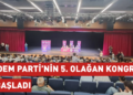 DEM Parti’nin 5’inci olağan kongresi DEM Parti’nin 5’inci olağan kongresi