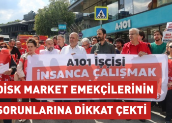 DİSK market emekçilerinin sorunlarına dikkat çekti: Mücadele edeceğiz