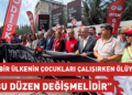 DİSK Genel Başkanı Arzu Çerkezoğlu: Bir ülkenin çocukları çalışırken ölüyorsa bu düzen değişmelidir DİSK Genel Başkanı Arzu Çerkezoğlu: Bir ülkenin çocukları çalışırken ölüyorsa bu düzen değişmelidir