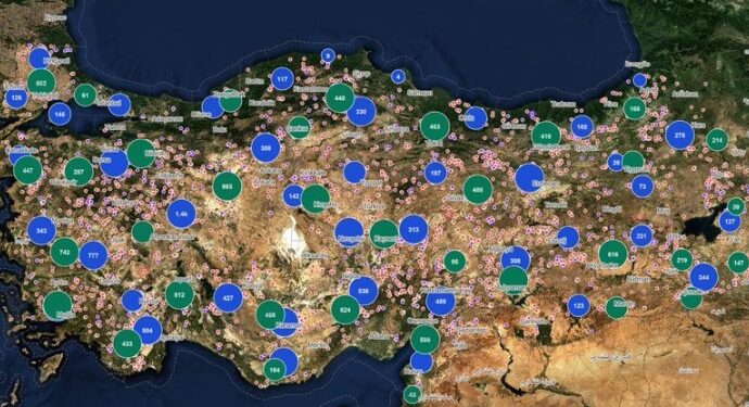 Polen Ekoloji Kolektifi ekstraktivizm haritası yayında: Maden ihaleleri ve ruhsat kararları tek haritada