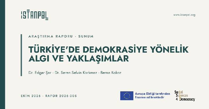 Araştırma: Türkiye’de demokrasiye destek sürüyor, işleyişe güven zayıf Araştırma: Türkiye’de demokrasiye destek sürüyor, işleyişe güven zayıf