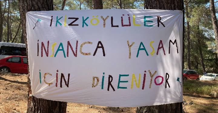 İkizköy Direniyor’dan Danıştay kararına tepki: Toprağı satmak vatanı satmaktır İkizköy Direniyor’dan Danıştay kararına tepki: Toprağı satmak vatanı satmaktır