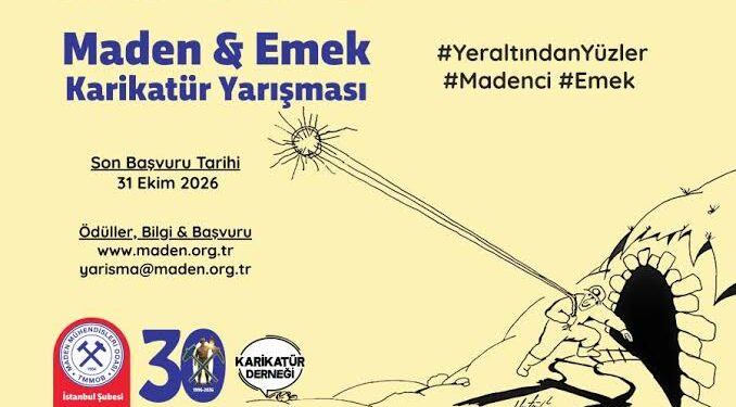 “Maden ve Emek” Karikatür Yarışması için başvurular sürüyor